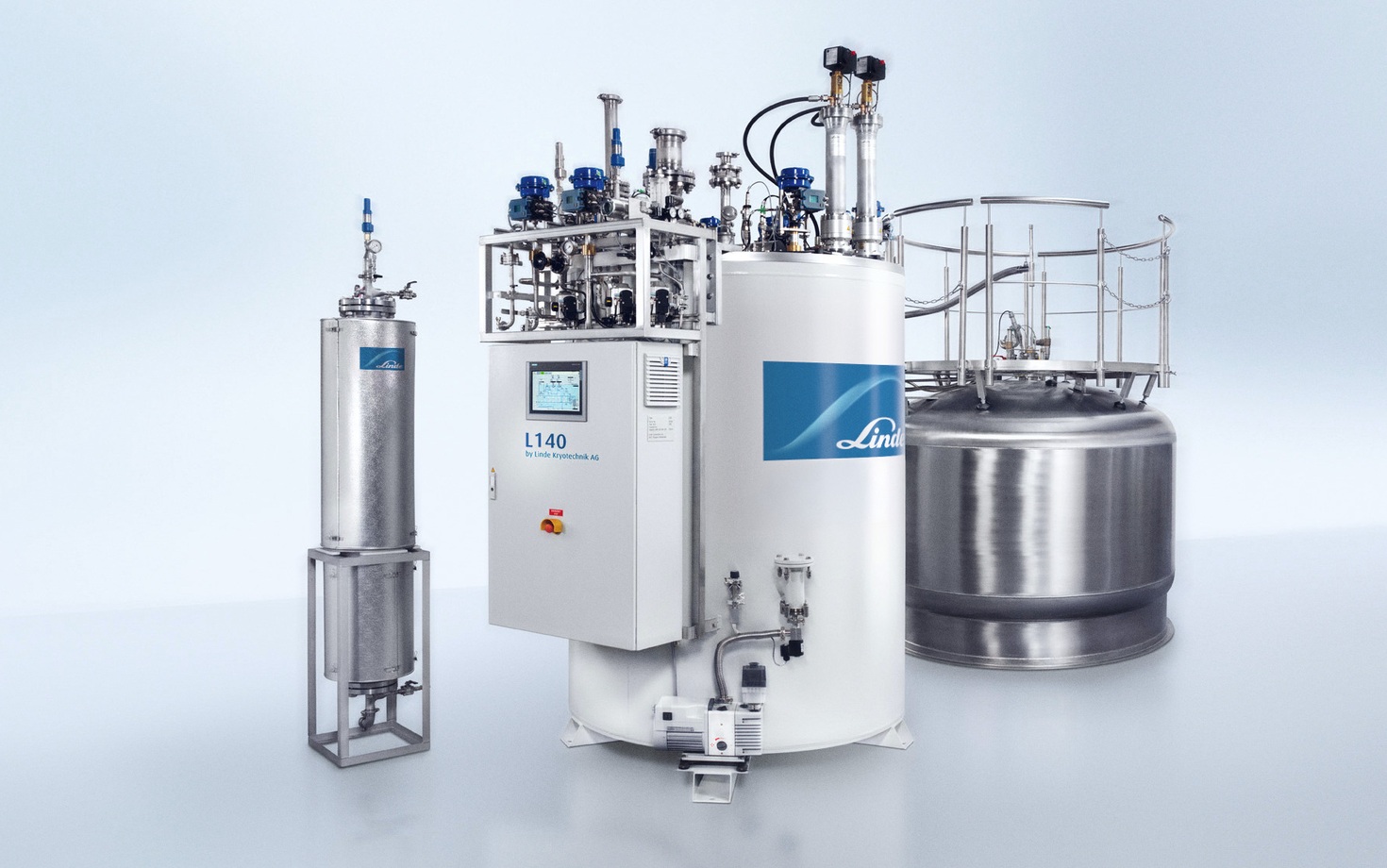 Linde L系列氦液化冷箱与液氦杜瓦